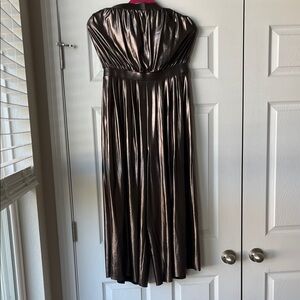 Urban Outfitters Strapless Metallic Dress
